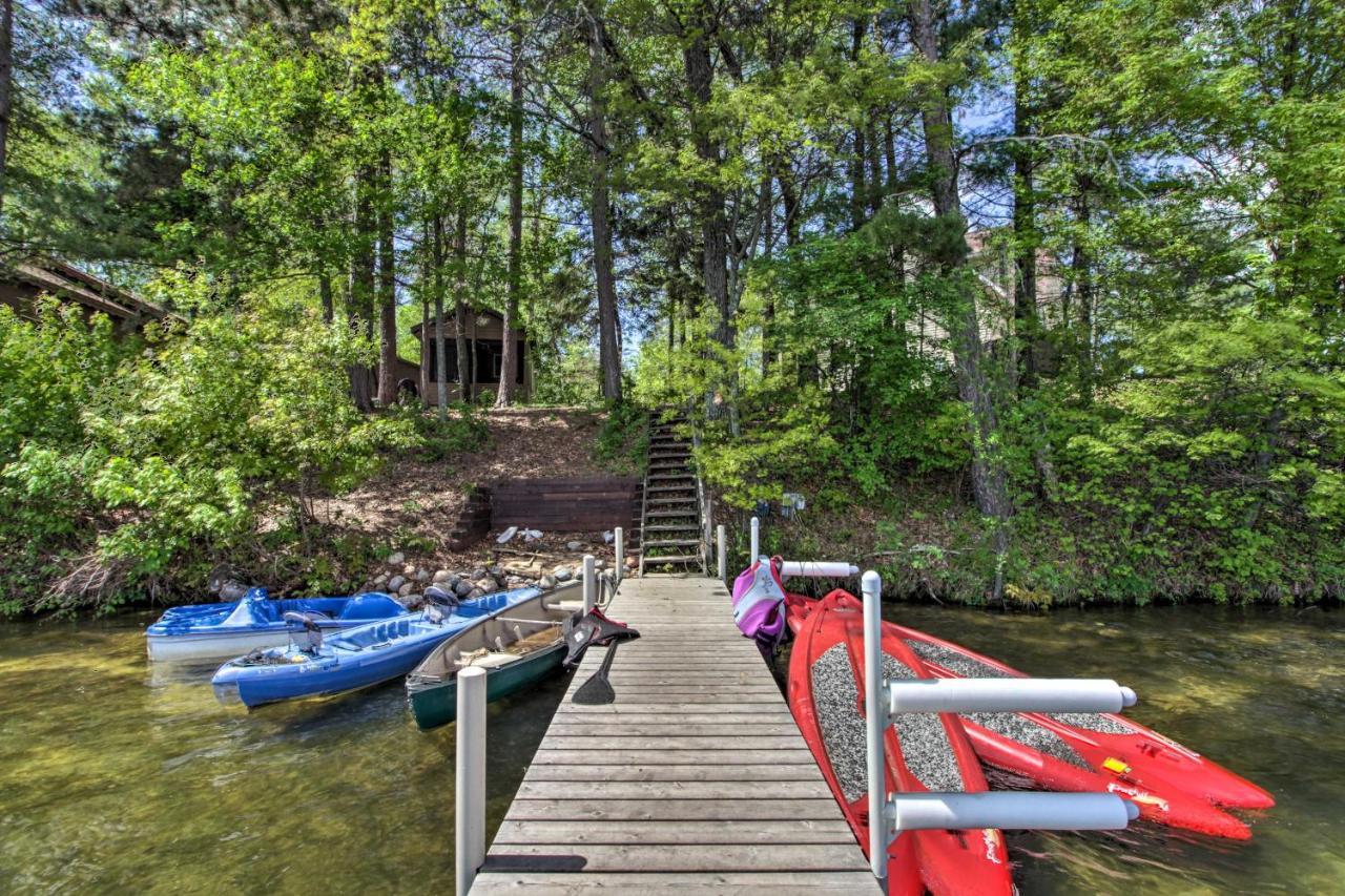 Loon Lake Lodge With Dock, Sauna And Hot Tub! Pequot Lakes Zewnętrze zdjęcie